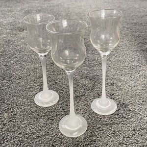 Long stem votive holders